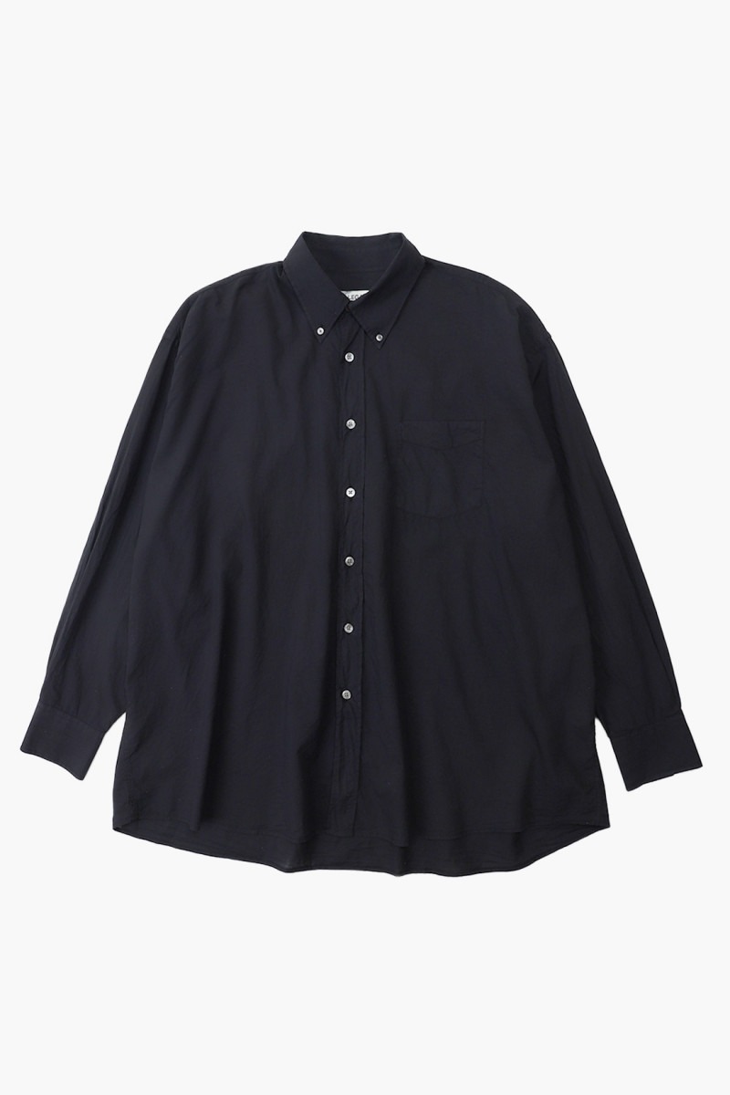 Our legacy borrowed bd shirt black voile