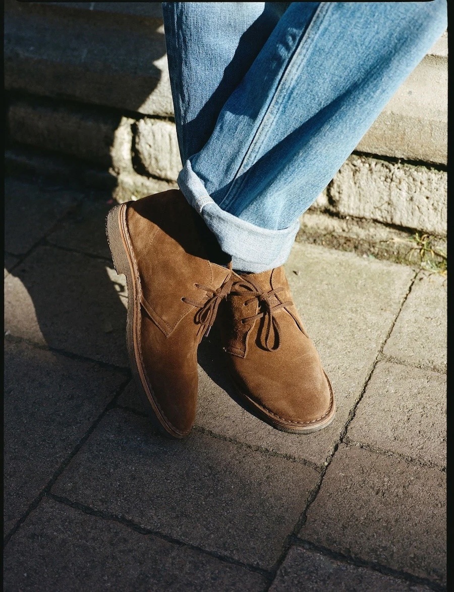 Boots bottines chaussures homme drake's desert boots