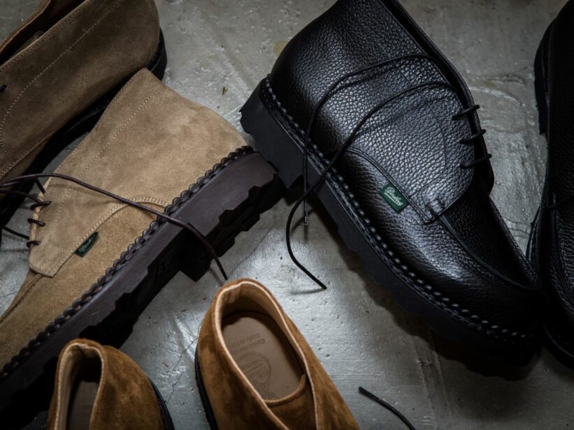 chaussures hommes marques brands boots bottines sélection arpenteur paraboot chukka