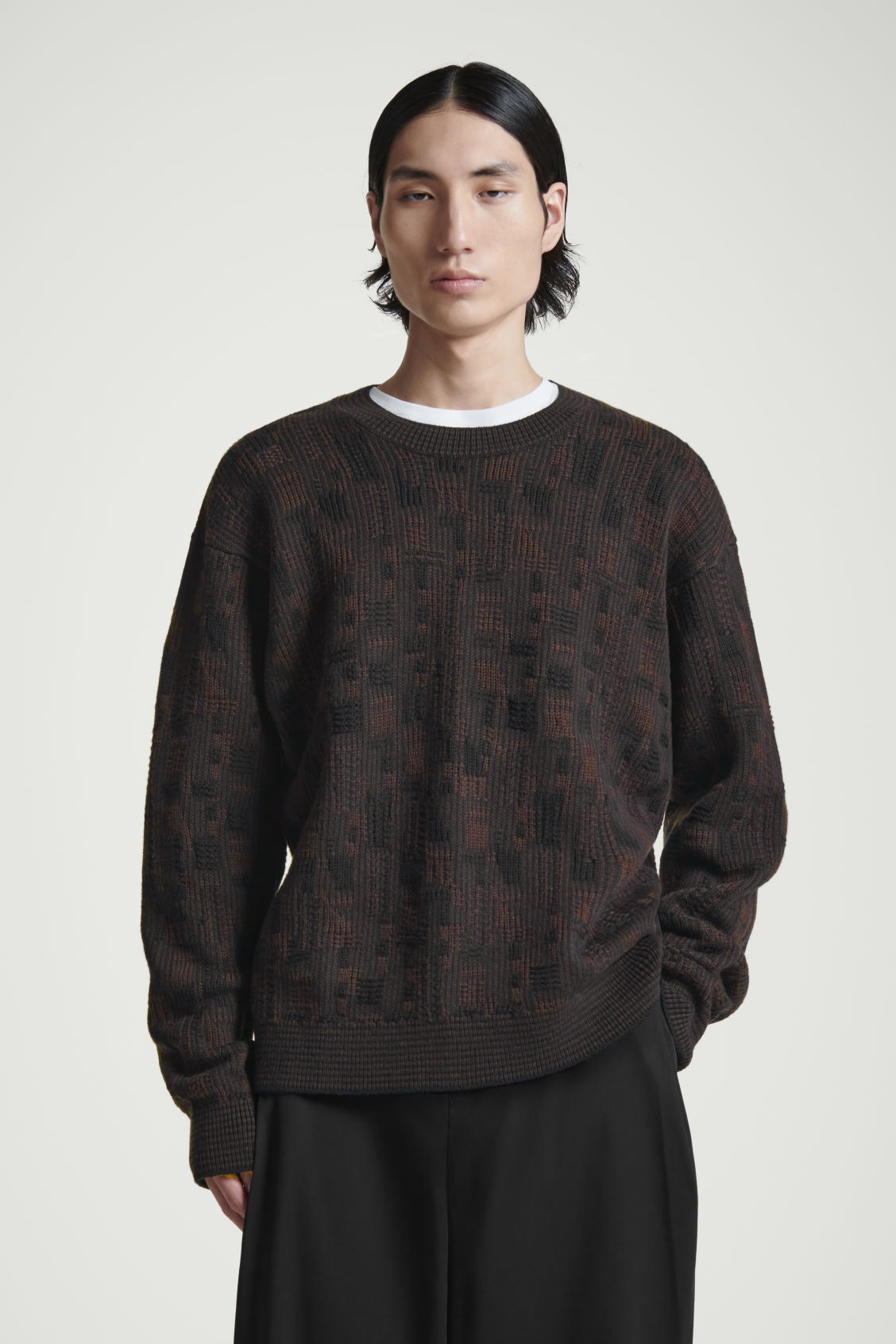 Cos homme hiver 2024 collection FW24 pull laine