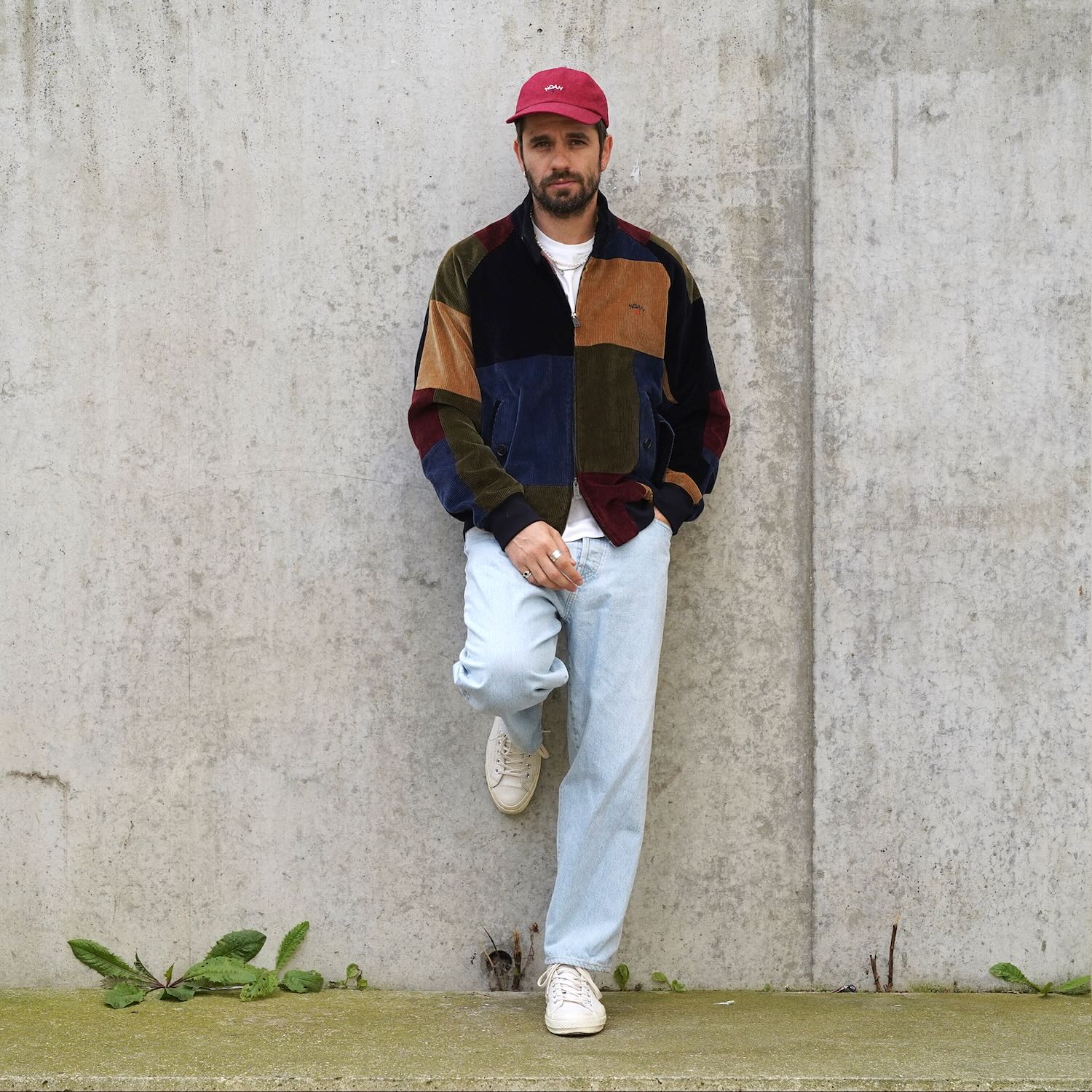 G9 Baracuta x Noah, un blouson harrington en patchwork velours