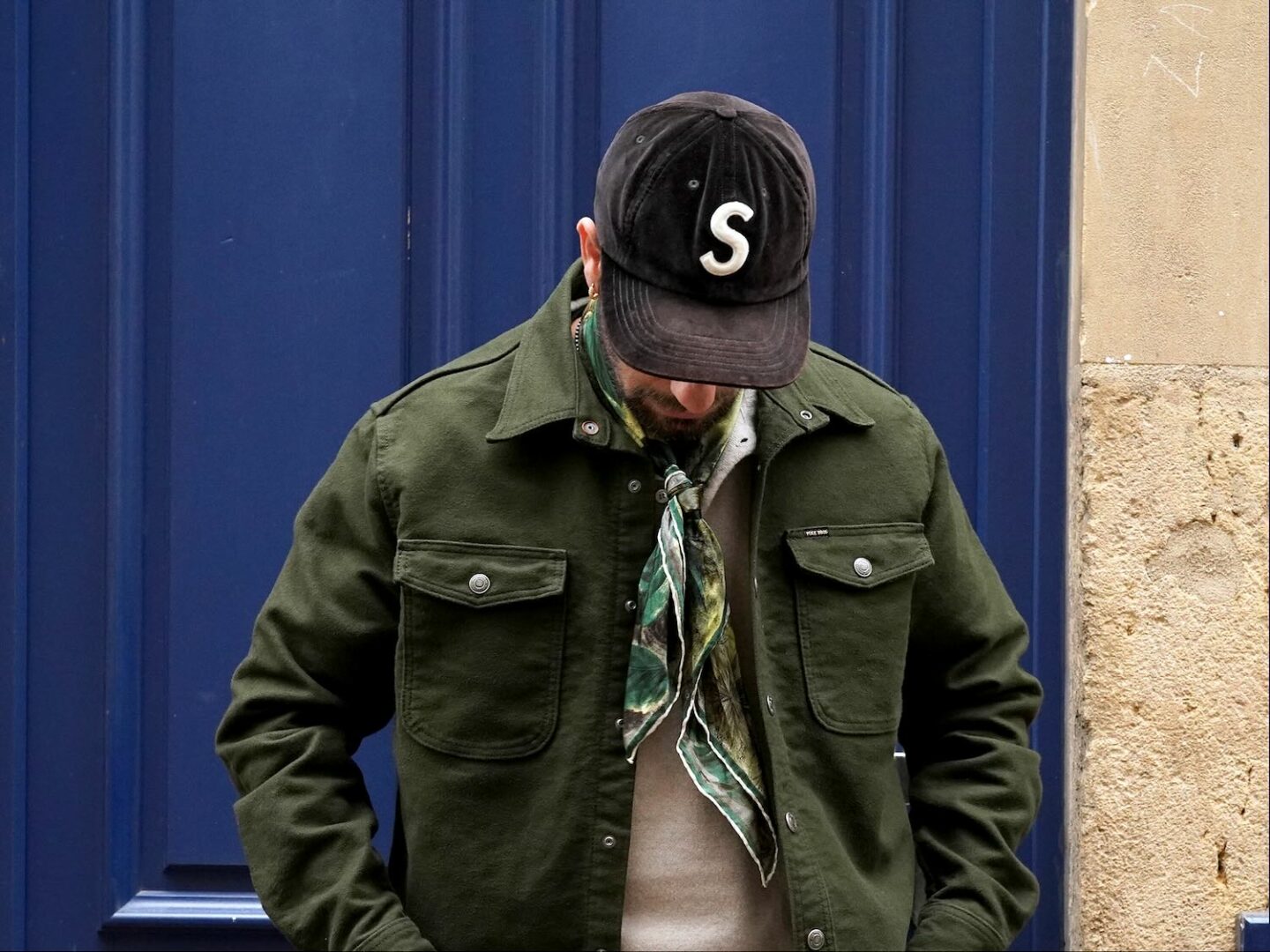 supreme velvet black hat 6 panel et moleskin overshirt pike brothers