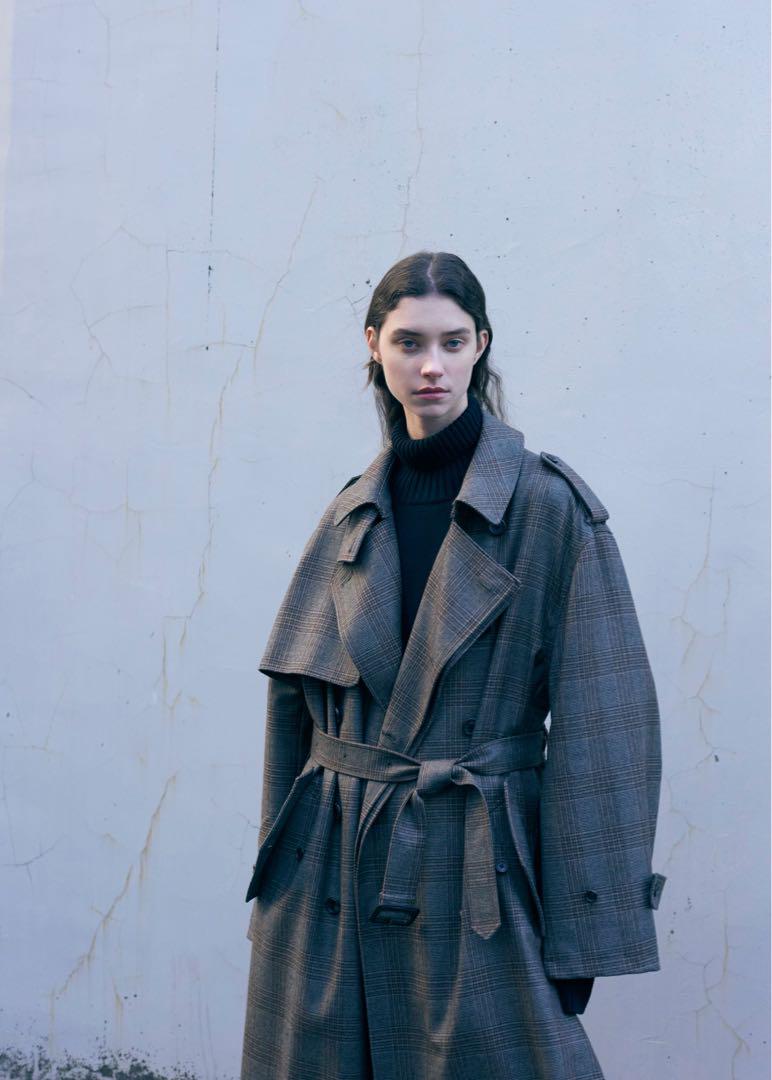 Stein japon trench coat deformation aw20