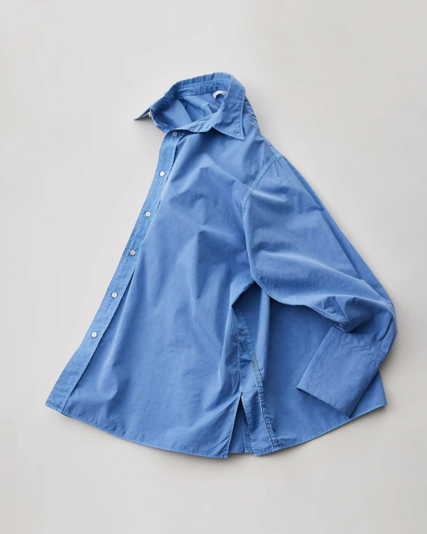 Blue oversized shirt