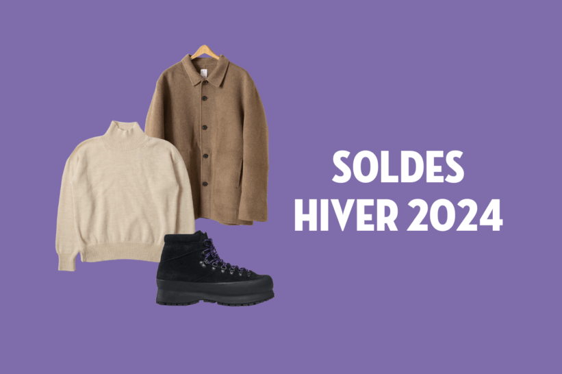 Sélection soldes hiver 2024 mode homme borasification marques japonaises