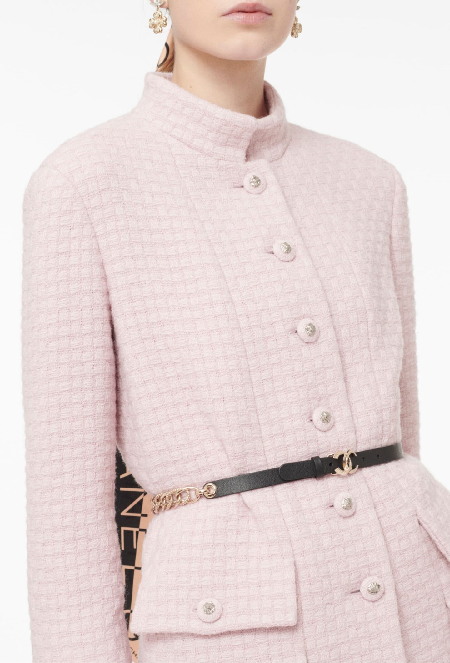 tailleur chanel en tweed de laine FW24