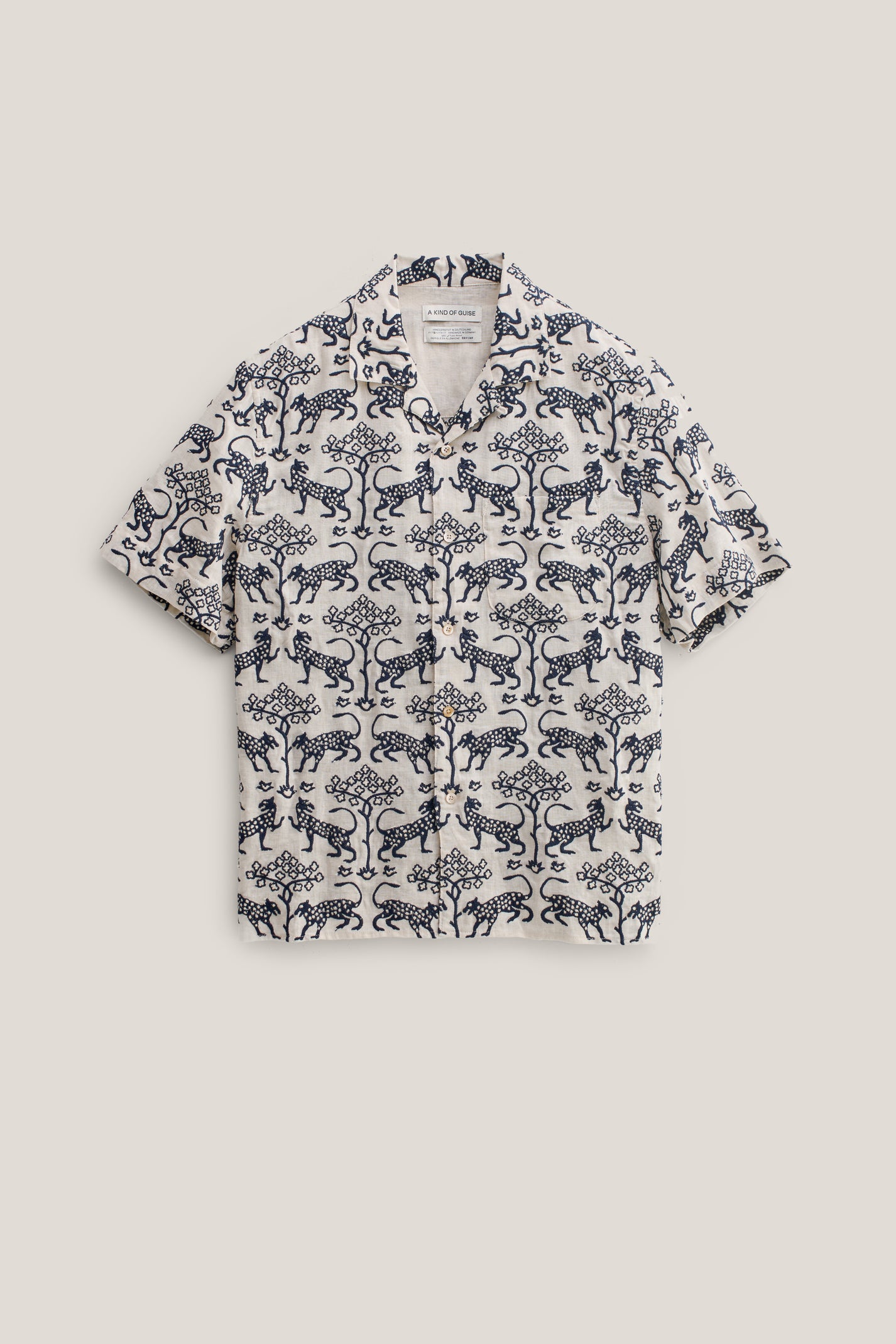 Gioia shirt chemise manches courtes homme A kind of guise 2025
