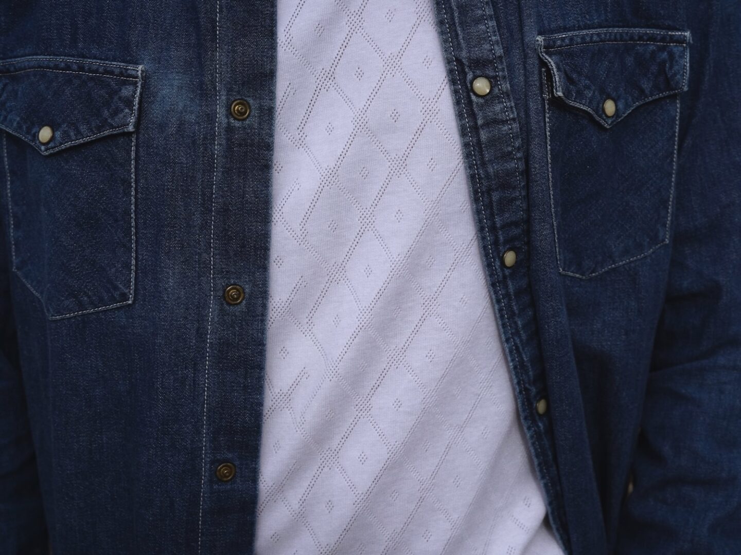 maillot de corps en maille ajourée homme à motif losange