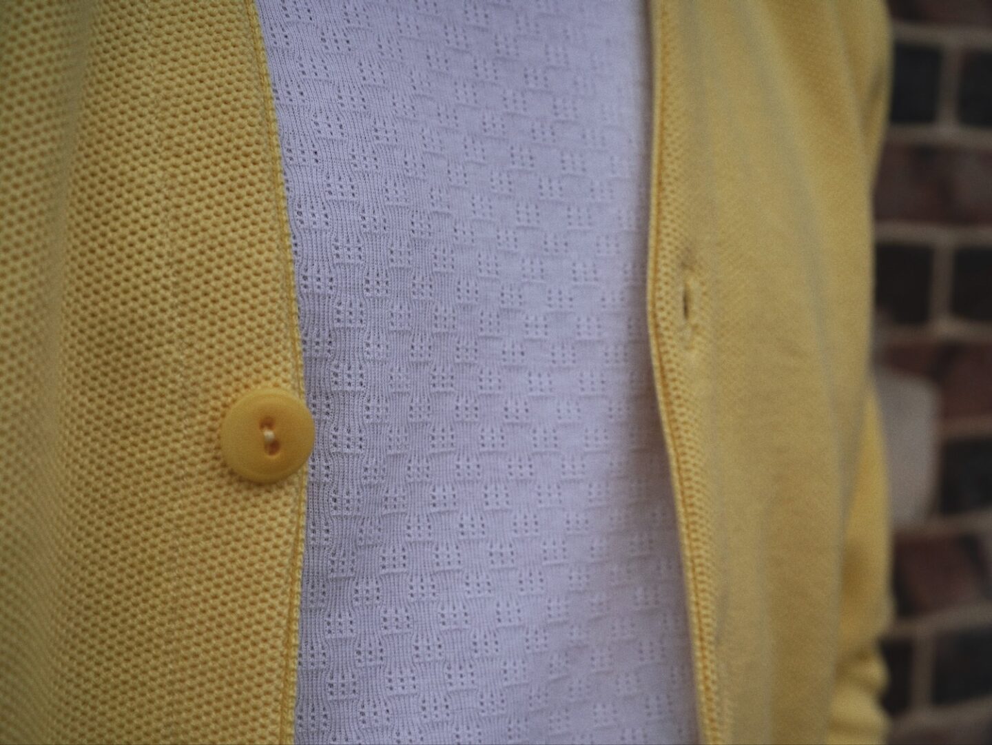 détails maille ajourée