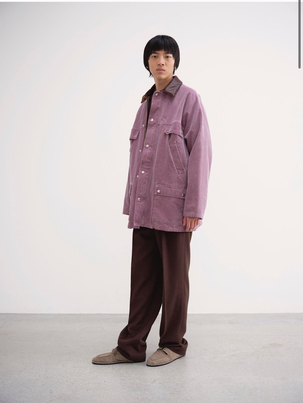 Auralee marque workwear chic