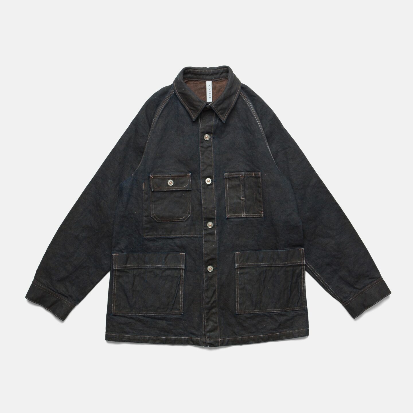 Cottle veste kakishibu style workwear chic artisanal homme