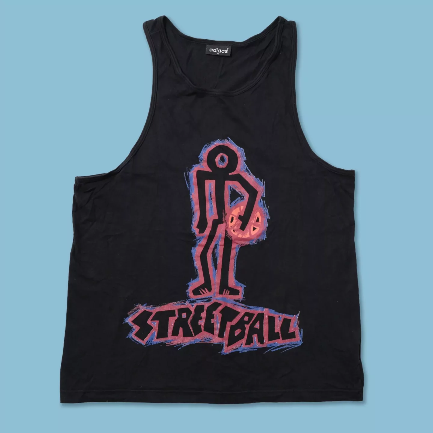 maillot de basket déabrdeur vintage adidas streetball