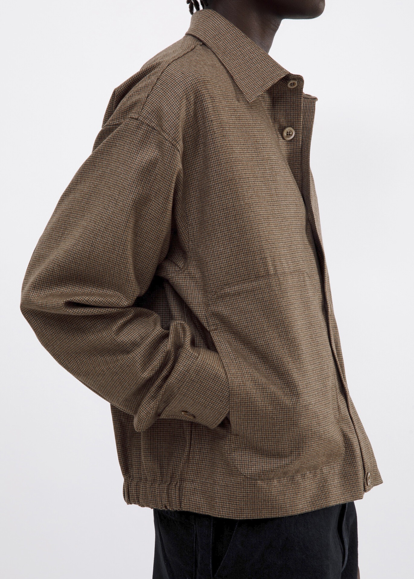 Arpenteur marque veste SIGMA pied de poule laine gabardine