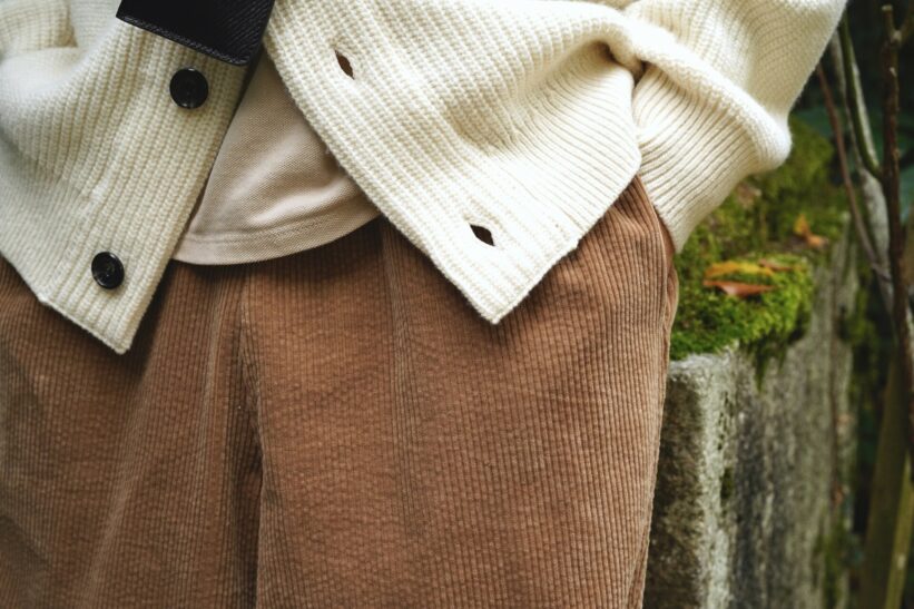 Pop Up Store Borali hiver 2025 Warm Up Pant velours