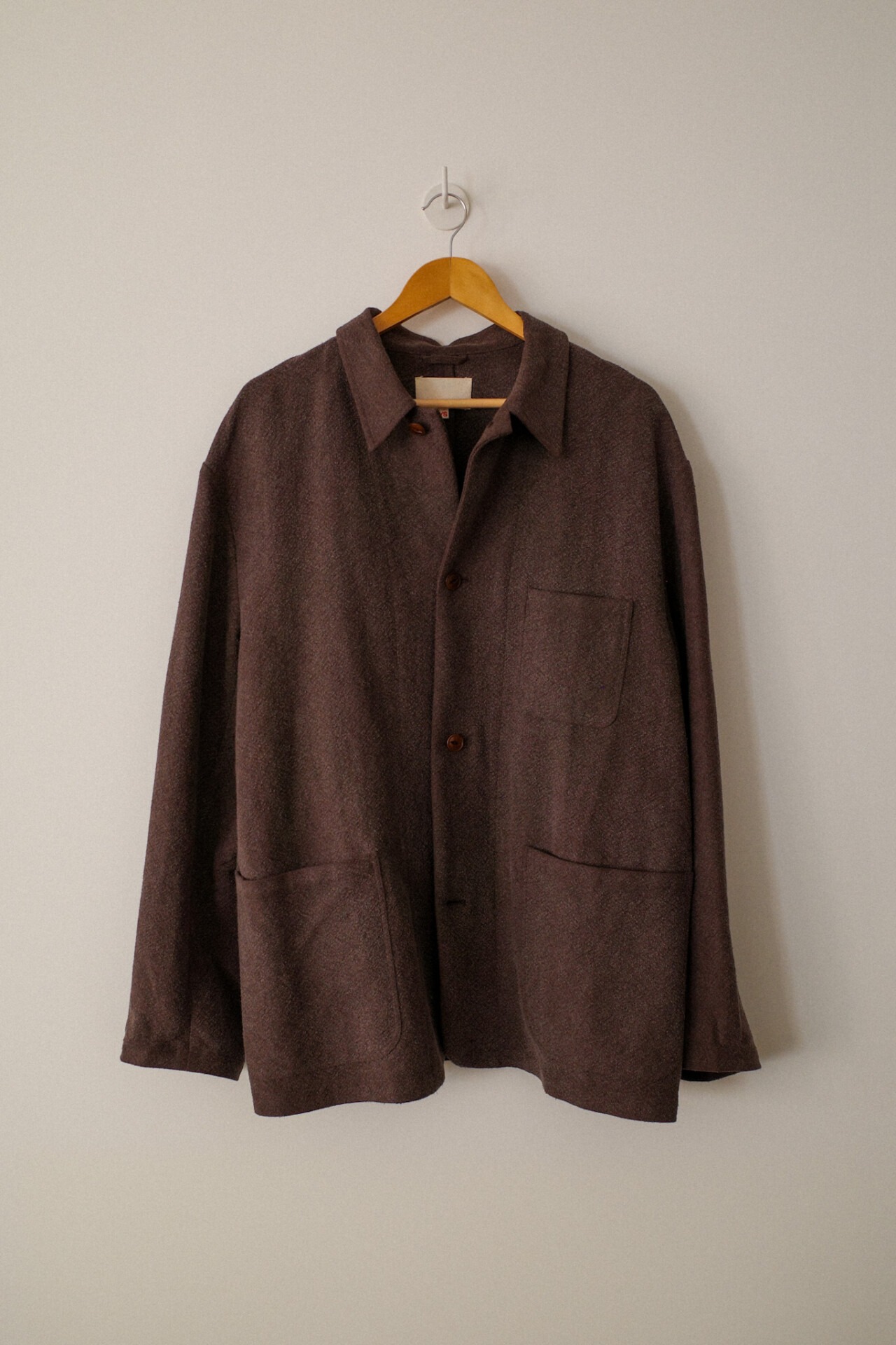 Yoko Sakamoto marque veste soie lin work jacket