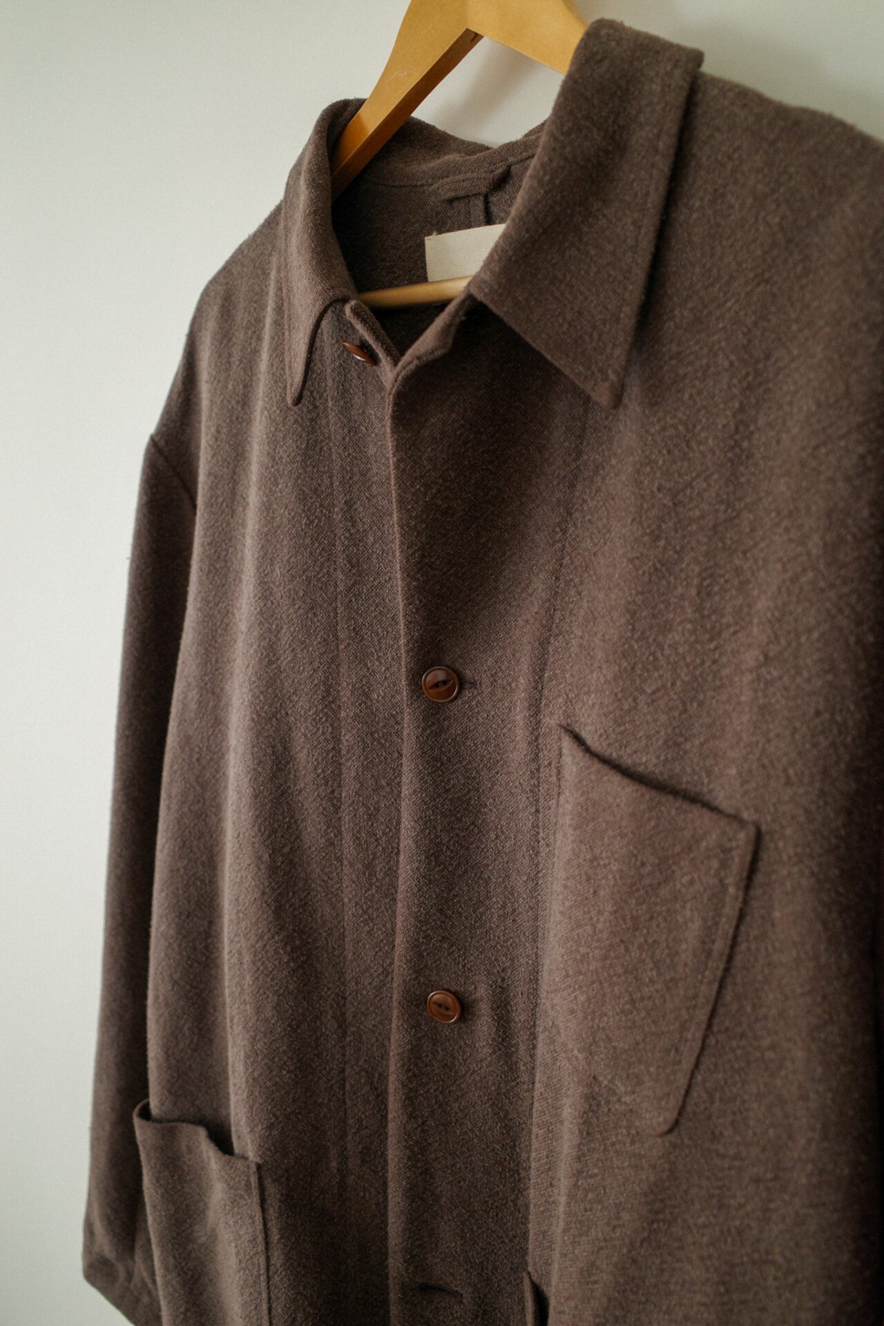 Yoko Sakamoto Silk Linen canvas work jacket