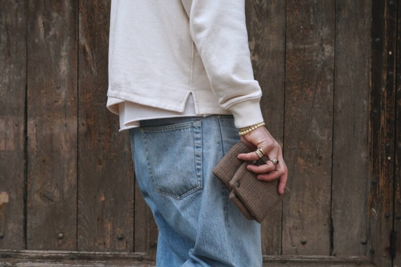 borali cropped crewneck made in france & intercollar laine & cachemire