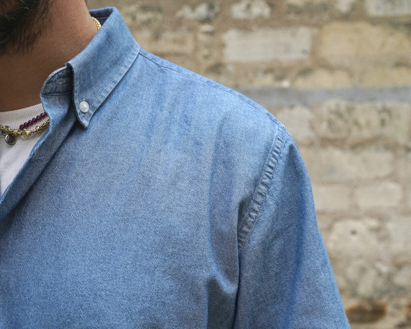 chemise oxford indigo hast