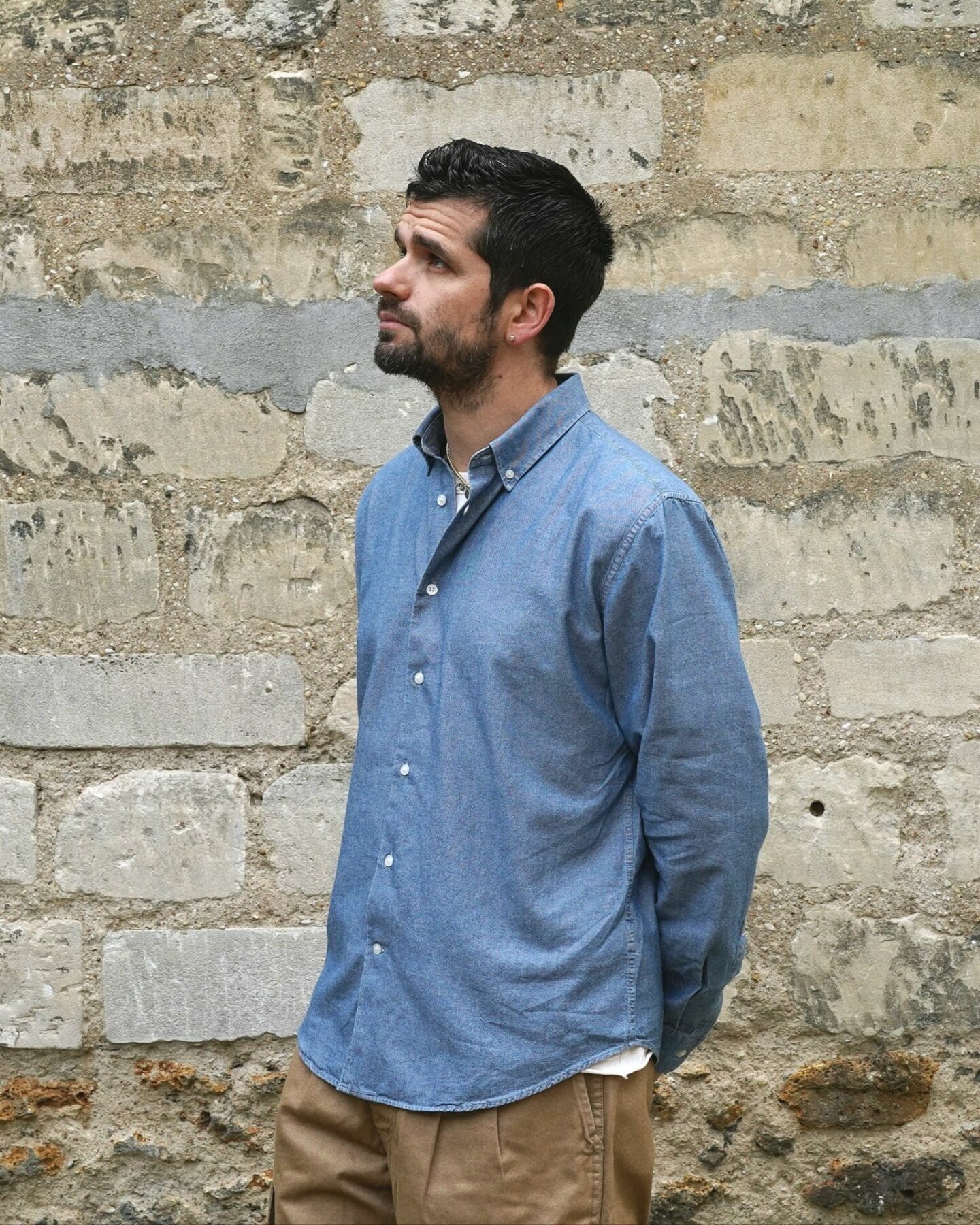 chemise oxford indigo hast