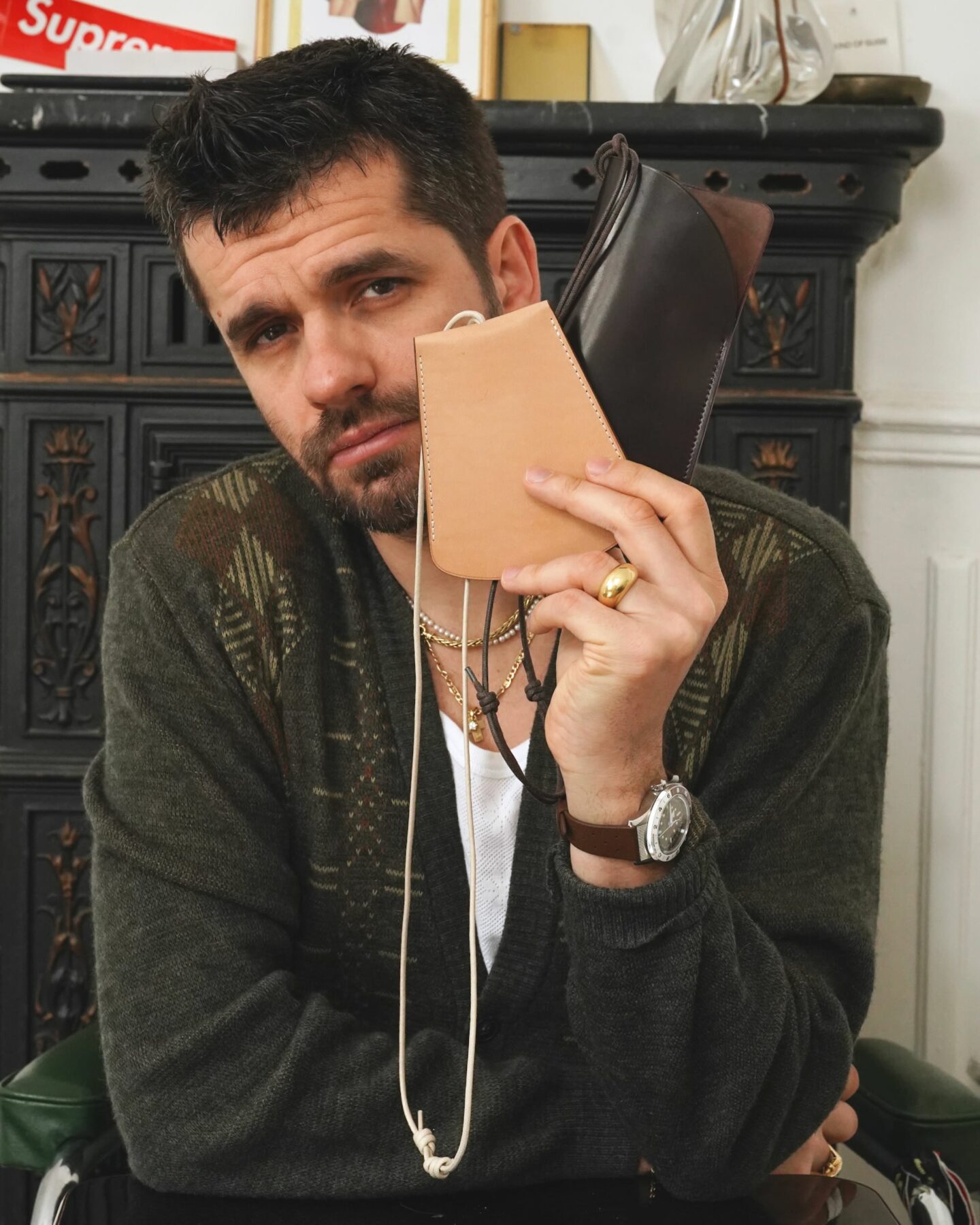 cardigan damart vintage