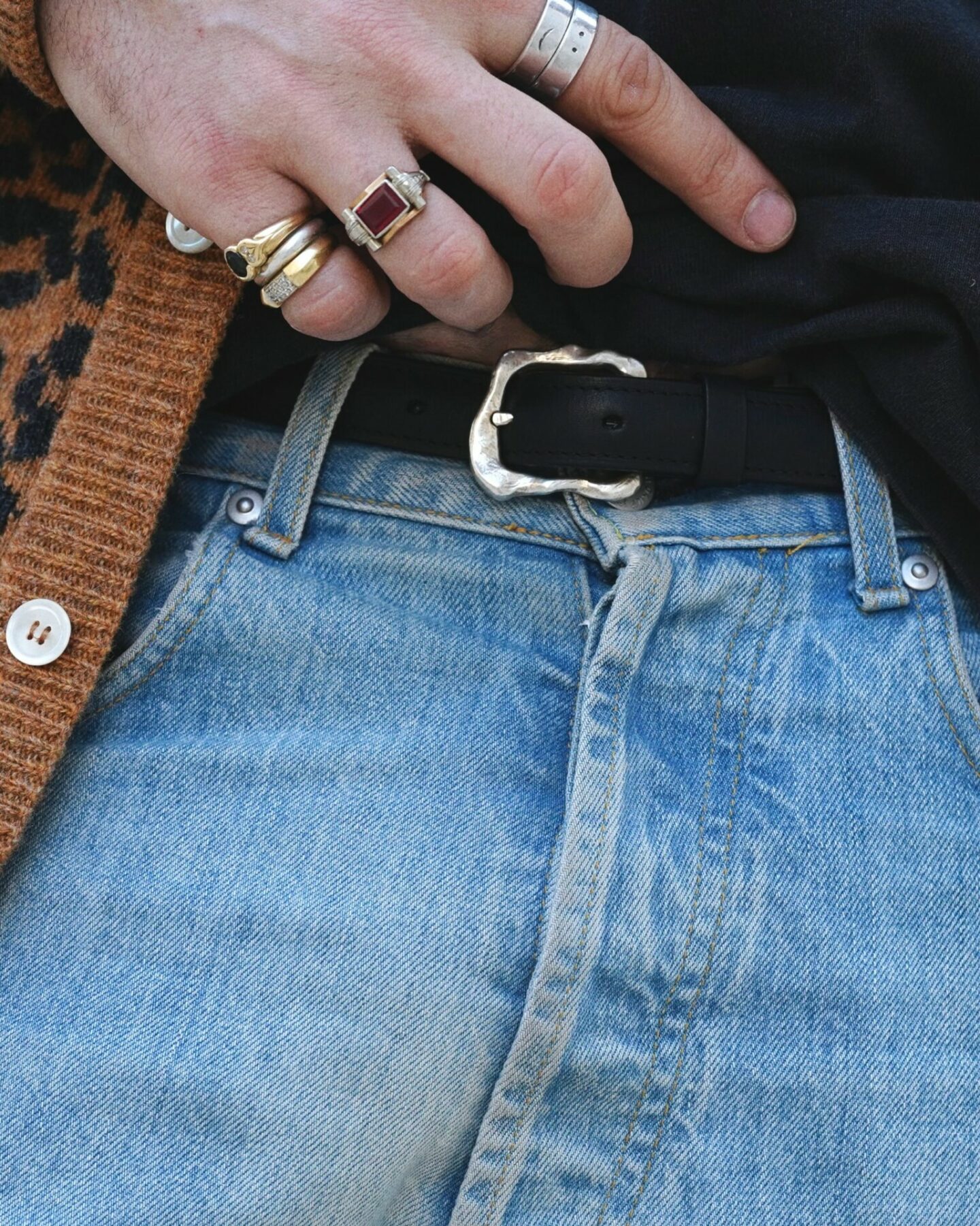 ceinture de la marque Laperruque en collaboraiton avec le bijoutier Memowa