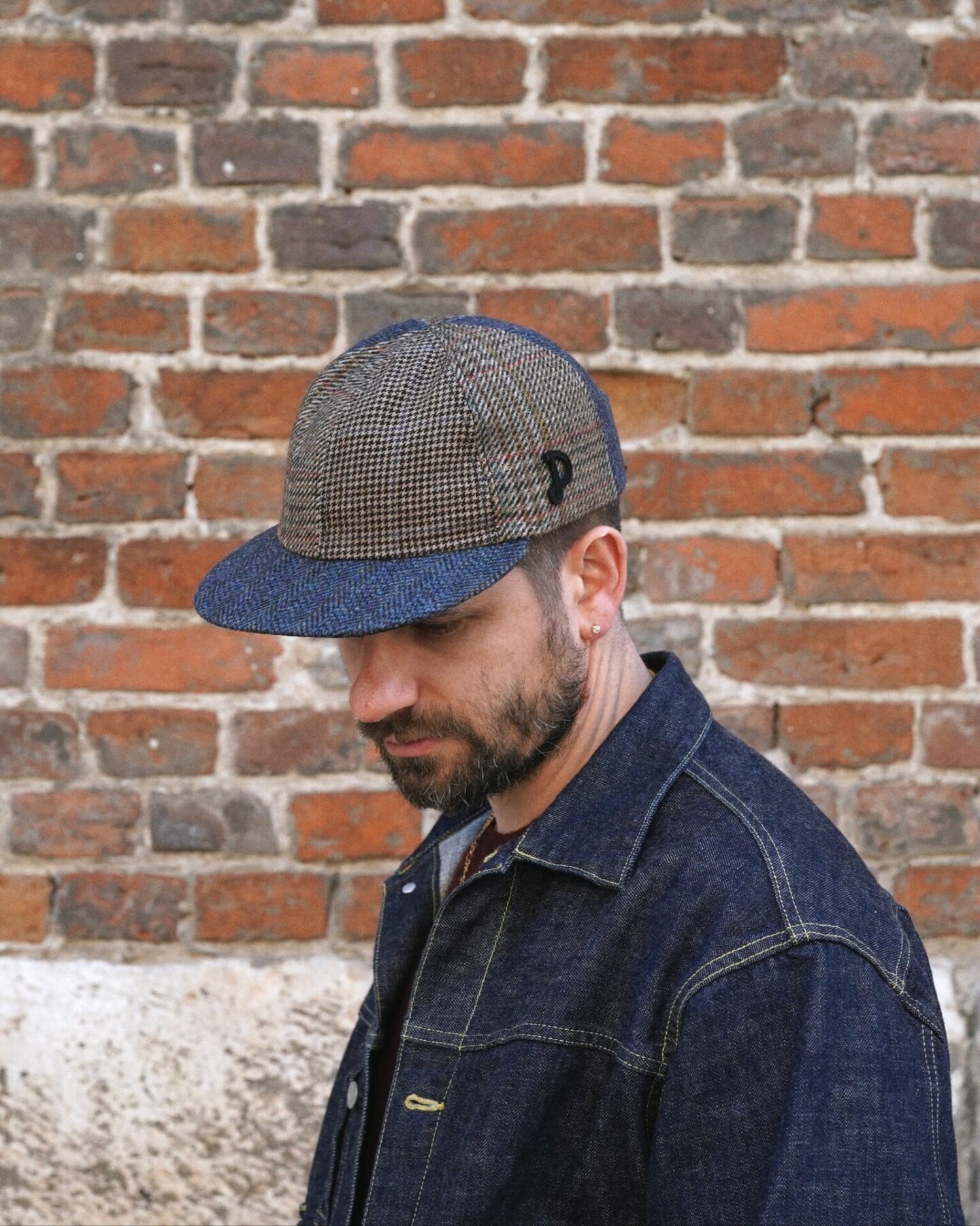 collection de casquette en patchowrk de laine MOSAIC de la marque artisanale atelier DNHN