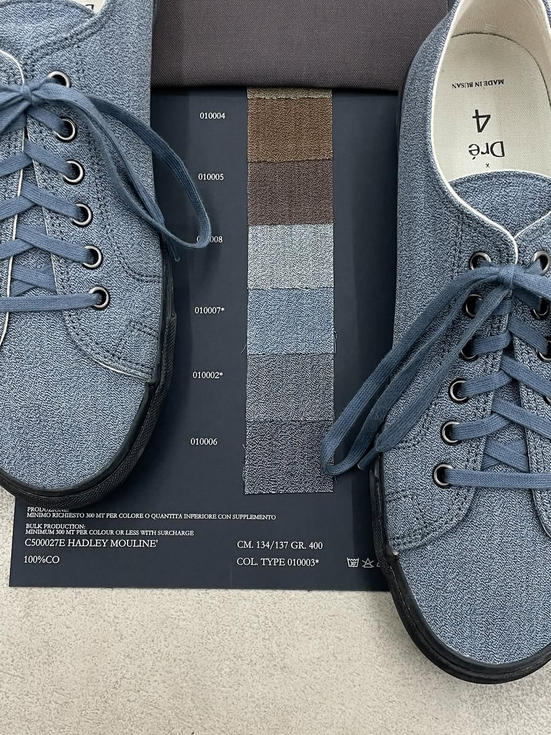 BL Shoes chambray blue