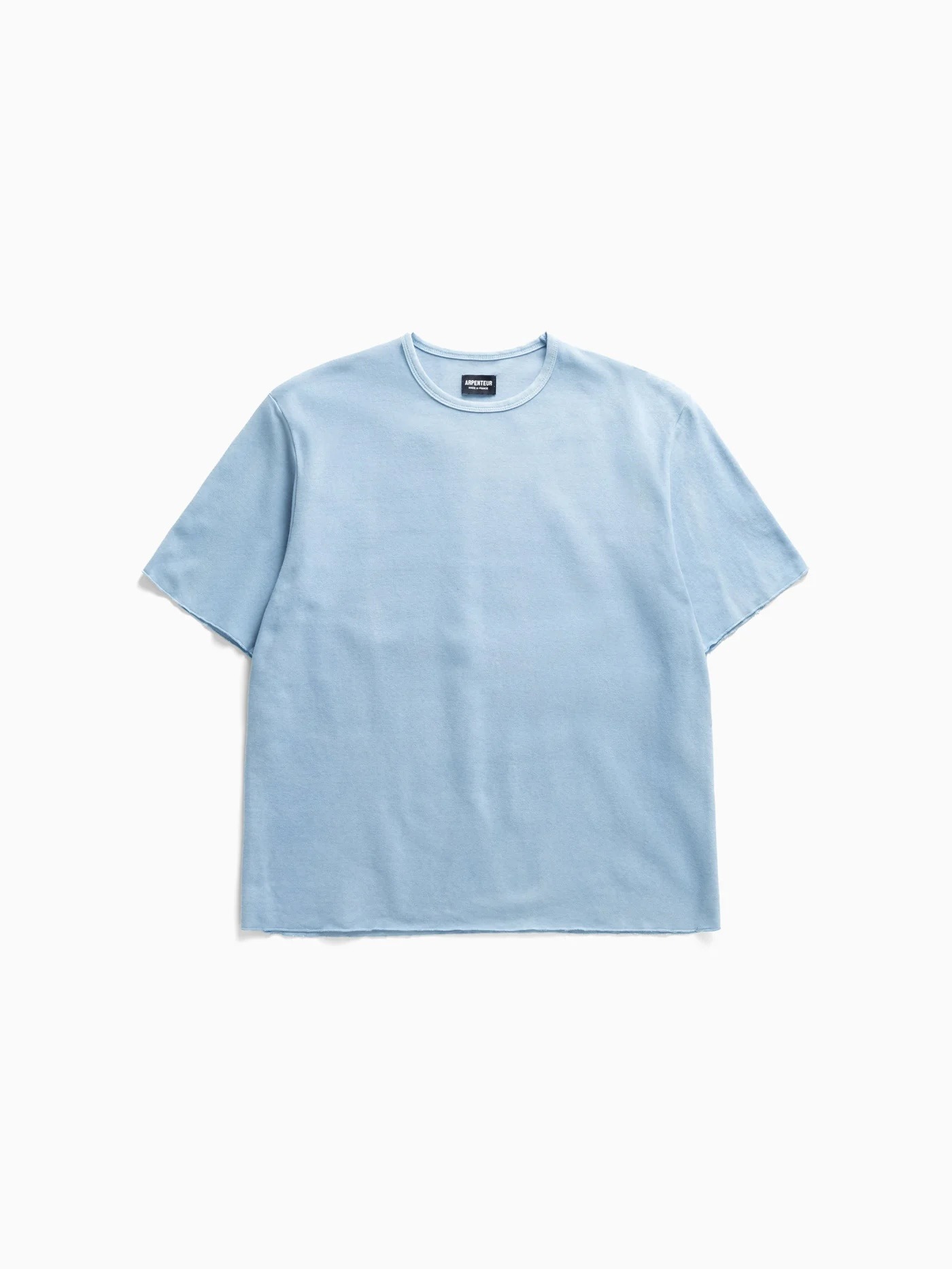 mode homme &eacute;t&eacute; t-shirt made in France Arpenteur pontus pastel woad
