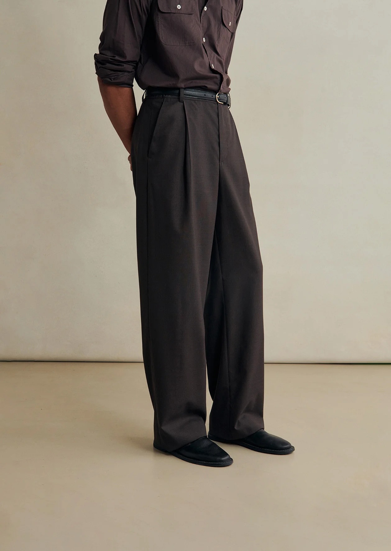 De Bonne Facture pantalon &eacute;t&eacute; mode homme vintage laine lin