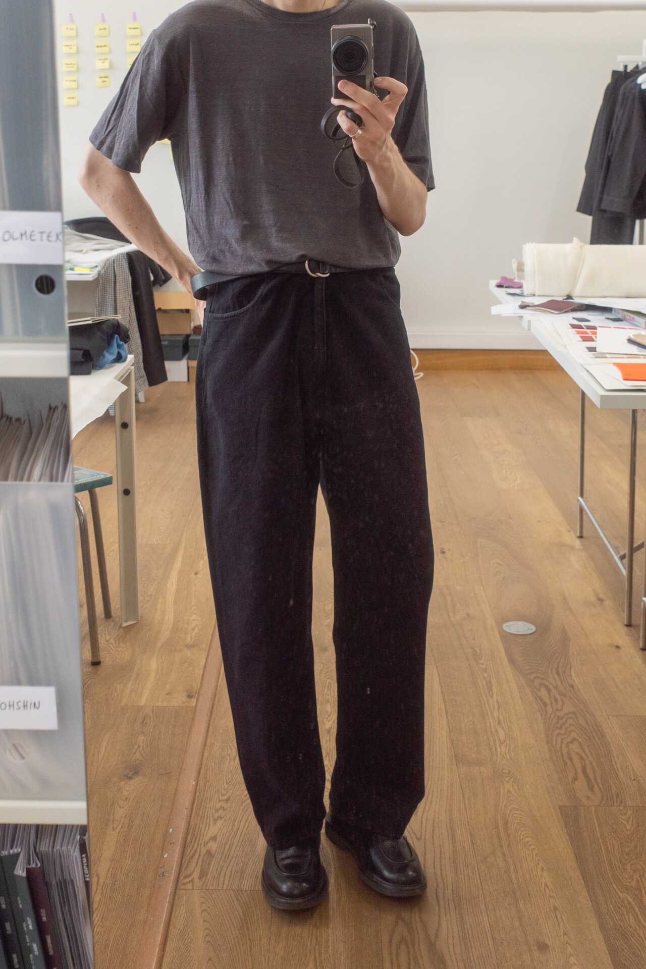 Arpenteur ss26 denim 4 pocket big made in france