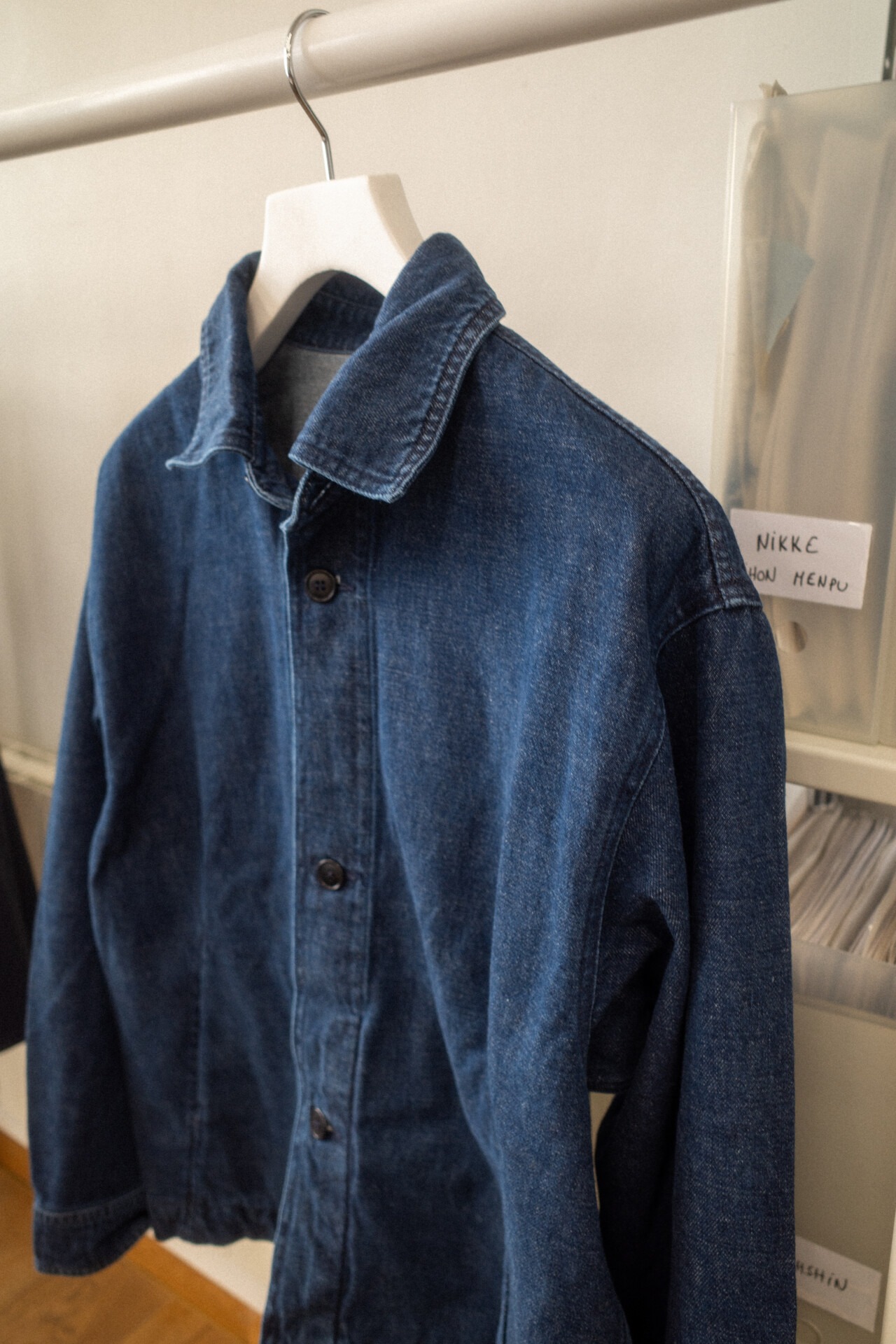 Lux J denim jacket dark indigo