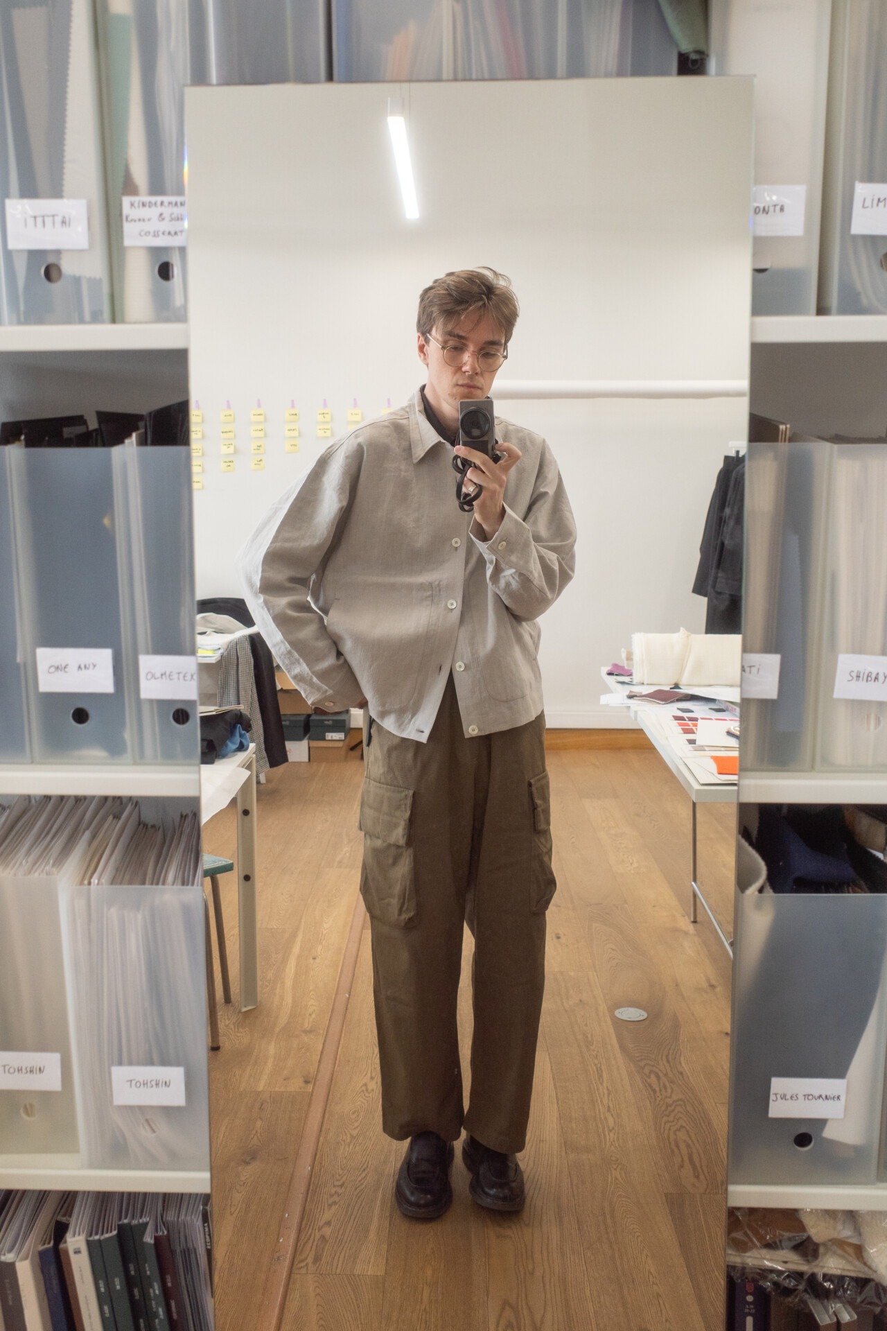 Arpenteur ss26 sigma high twist linen