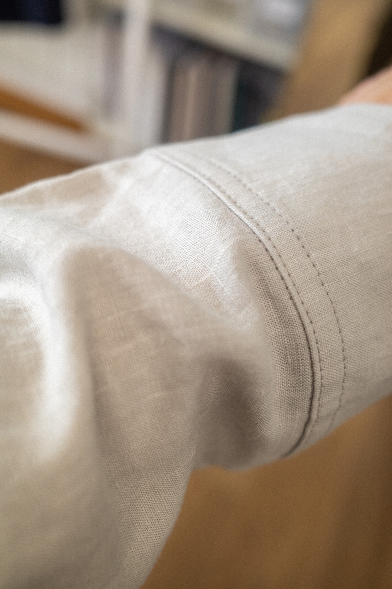 High twist japanese linen jacket