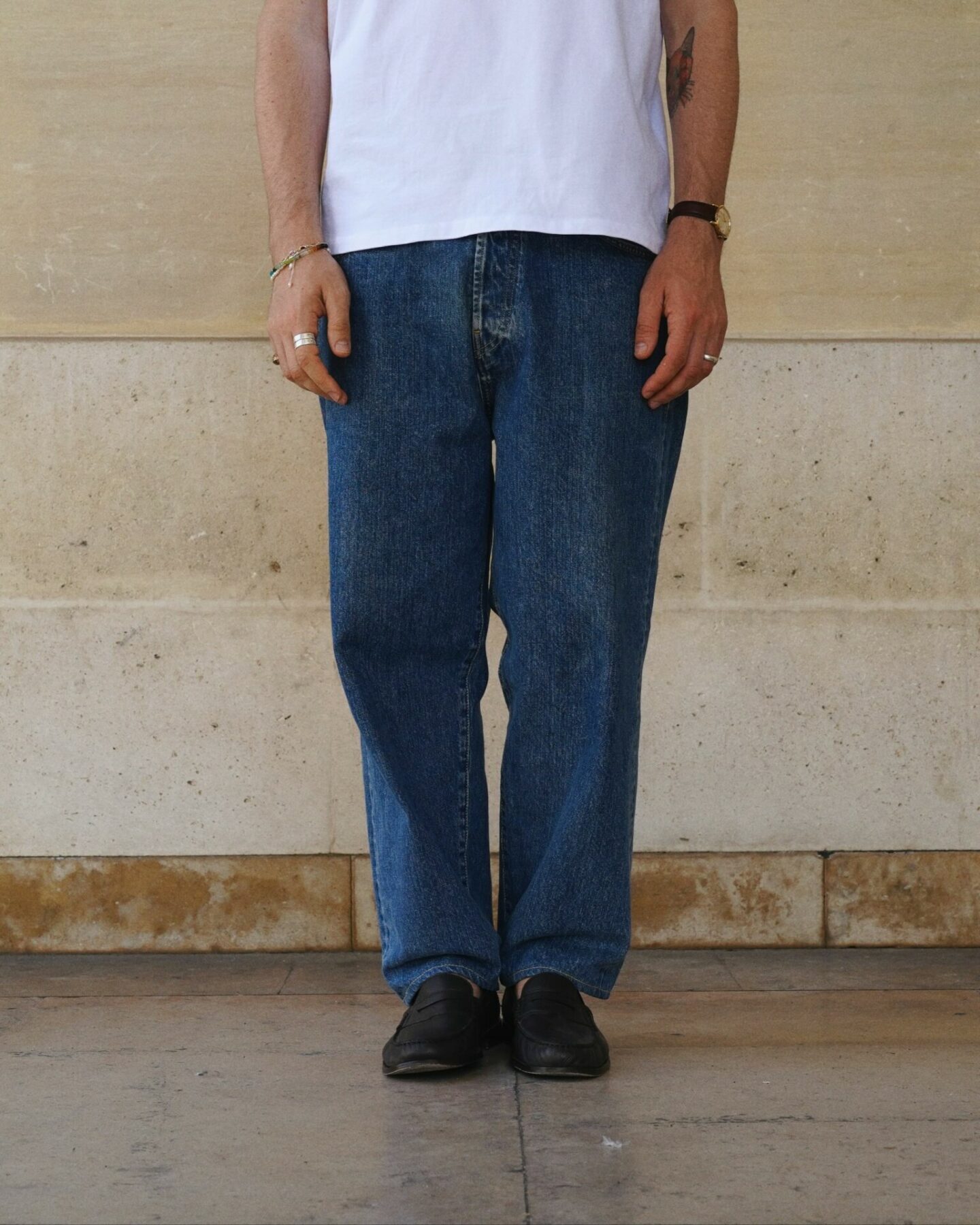 jean taille haute pour homme de la marque Borali