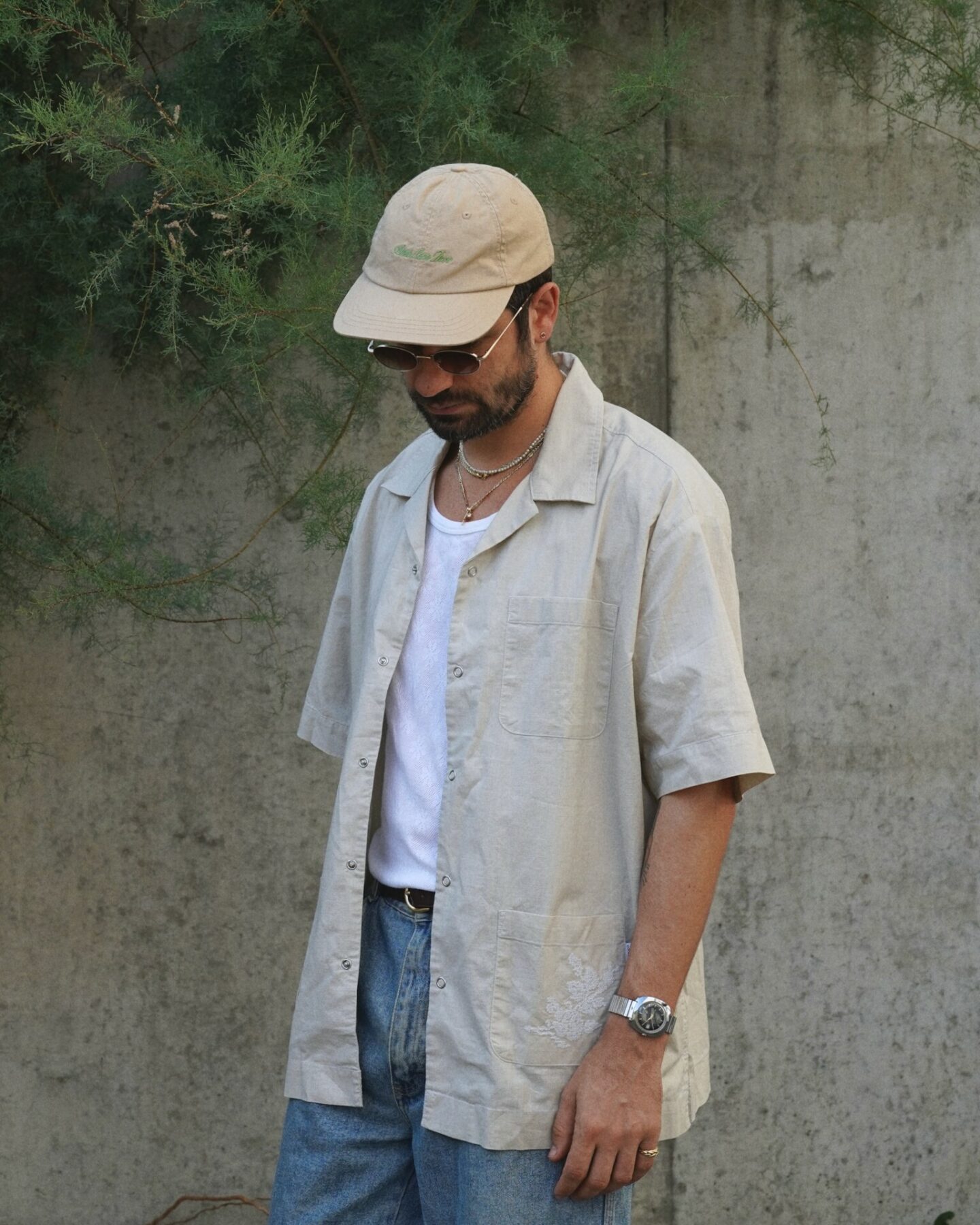 chemisette outdoor brod&eacute;e Dockers