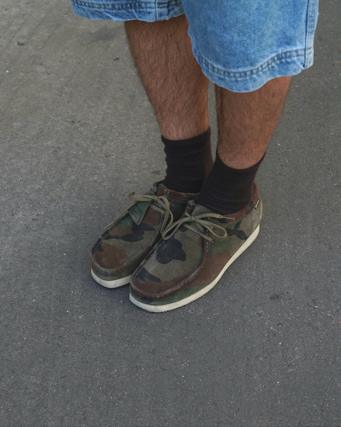 clarks x supreme wallabees gtw camo fw19