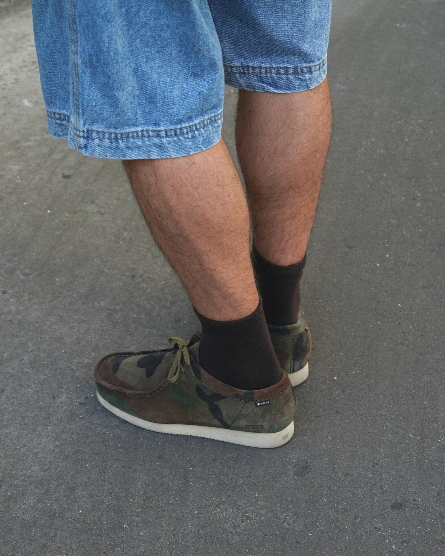 clarks x supreme wallabees gtw camo fw19