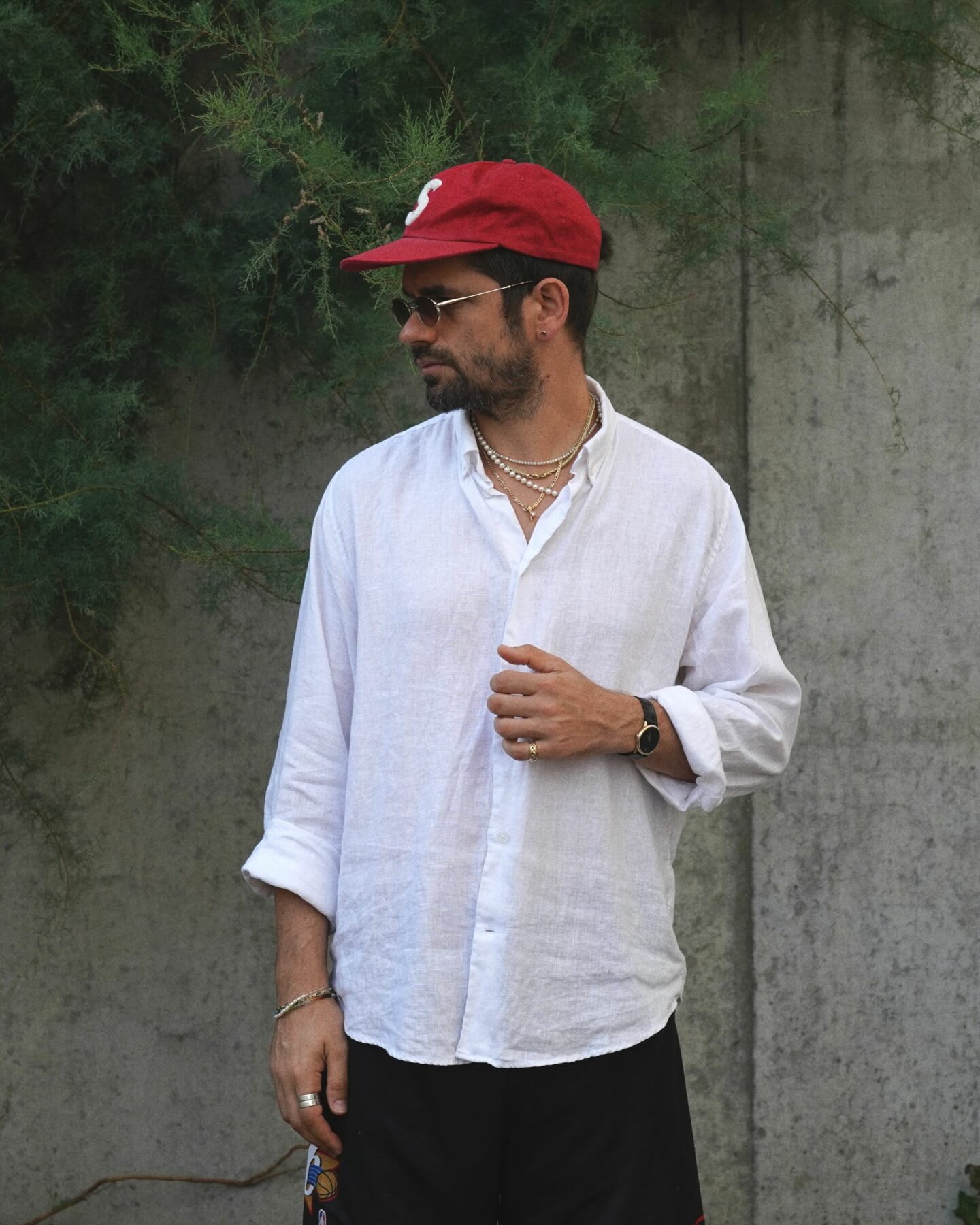 chemise hast en lin blanc